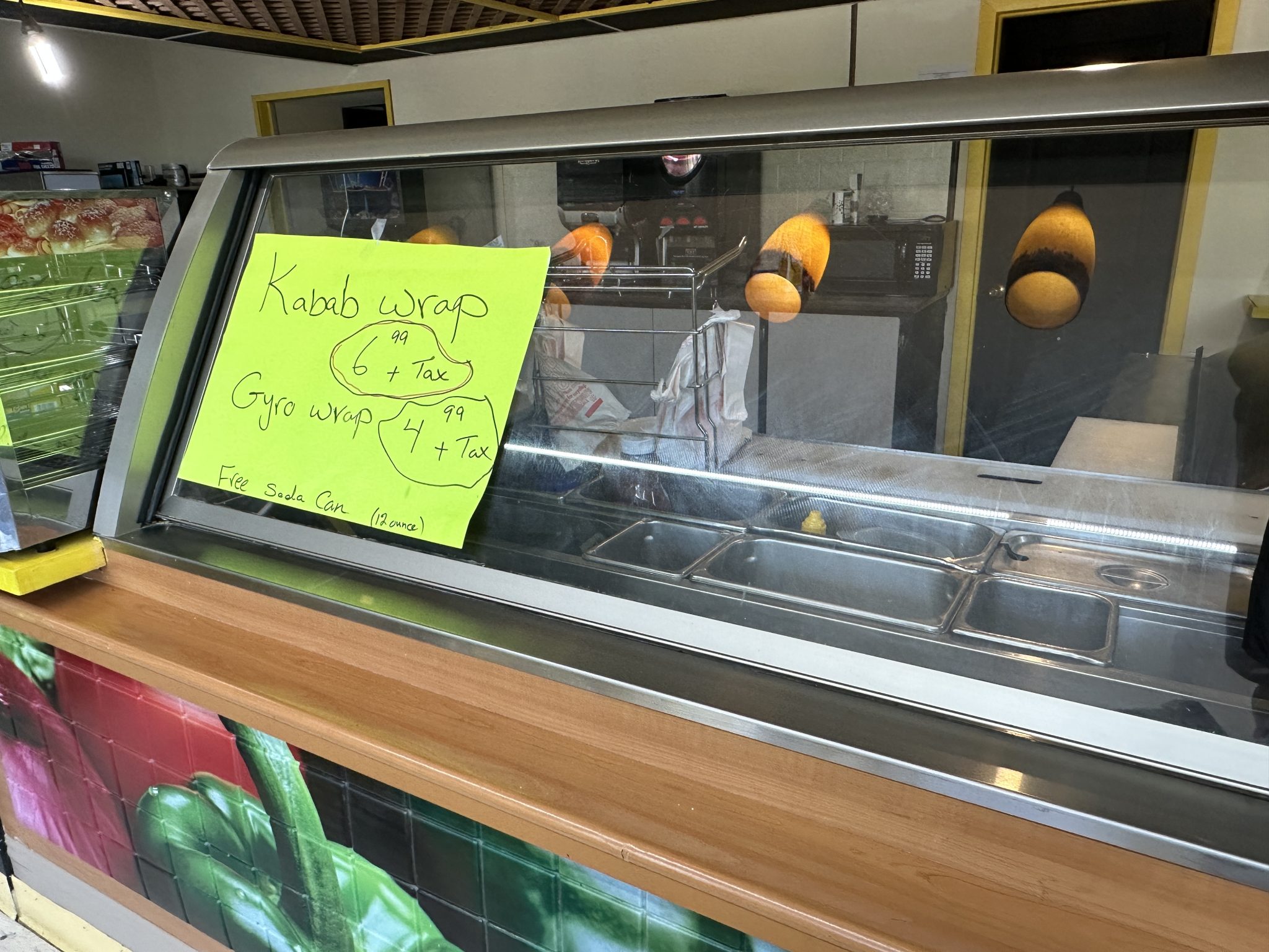 First look at University Mart; home of the $4.99 gyros and $6.99 wraps ...